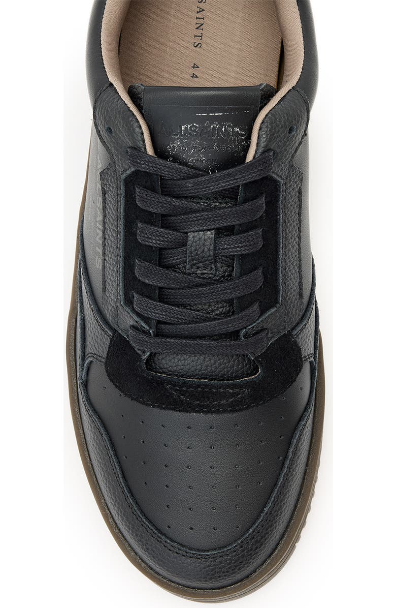 AllSaints Regan Low Top Sneaker, Alternate, color, Black/ Gum