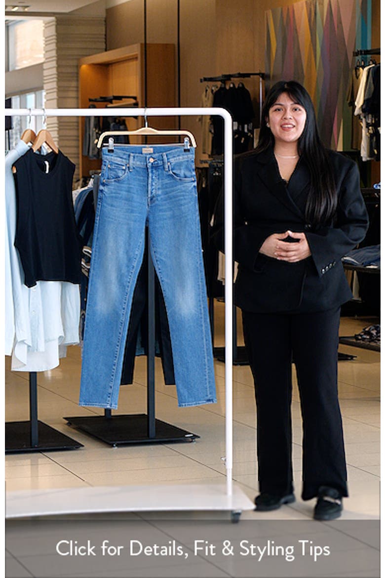 Hiker Hover Mid Rise Slim Straight Leg Jeans video