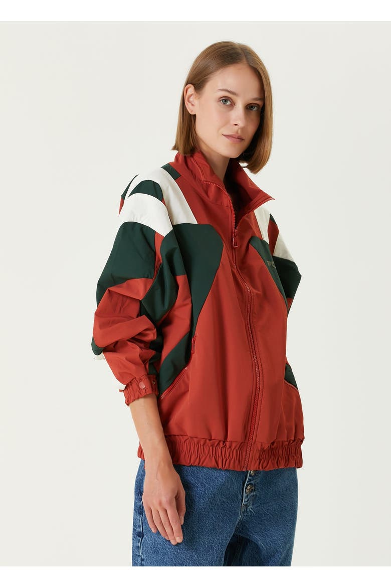 Boomerang Track Jacket, Alternate, color, Leopard