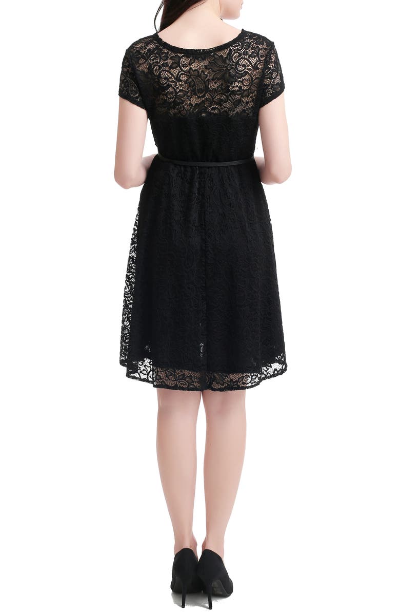 Kimi and Kai Lace Maternity Skater Dress, Alternate, color, 