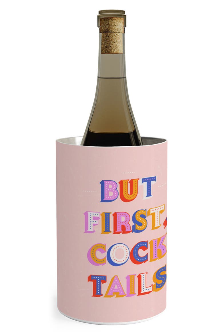 First Cocktails Wine Chiller, Main, color, PINK