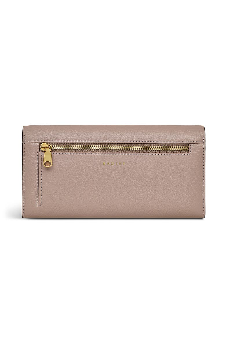 Radley Brooke Avenue Large Flapover Wallet, Alternate, color, Latte