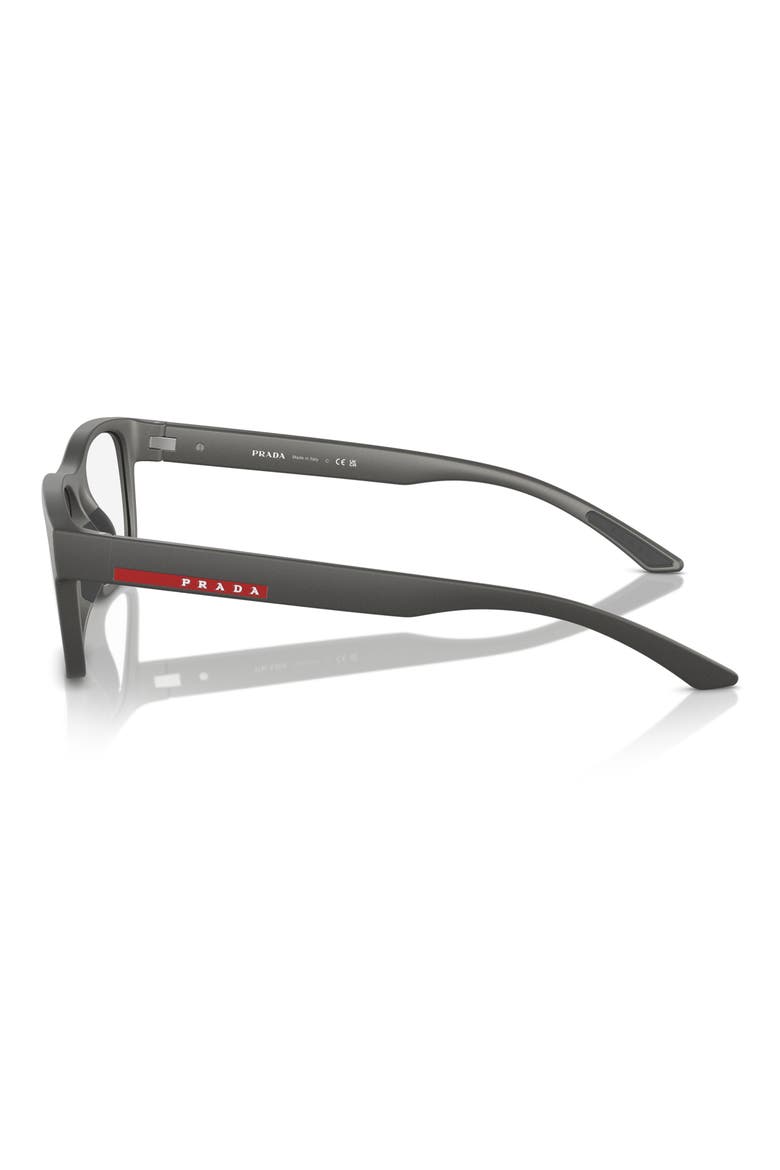 52mm Rectangular Optical Glasses, Alternate, color, GREY