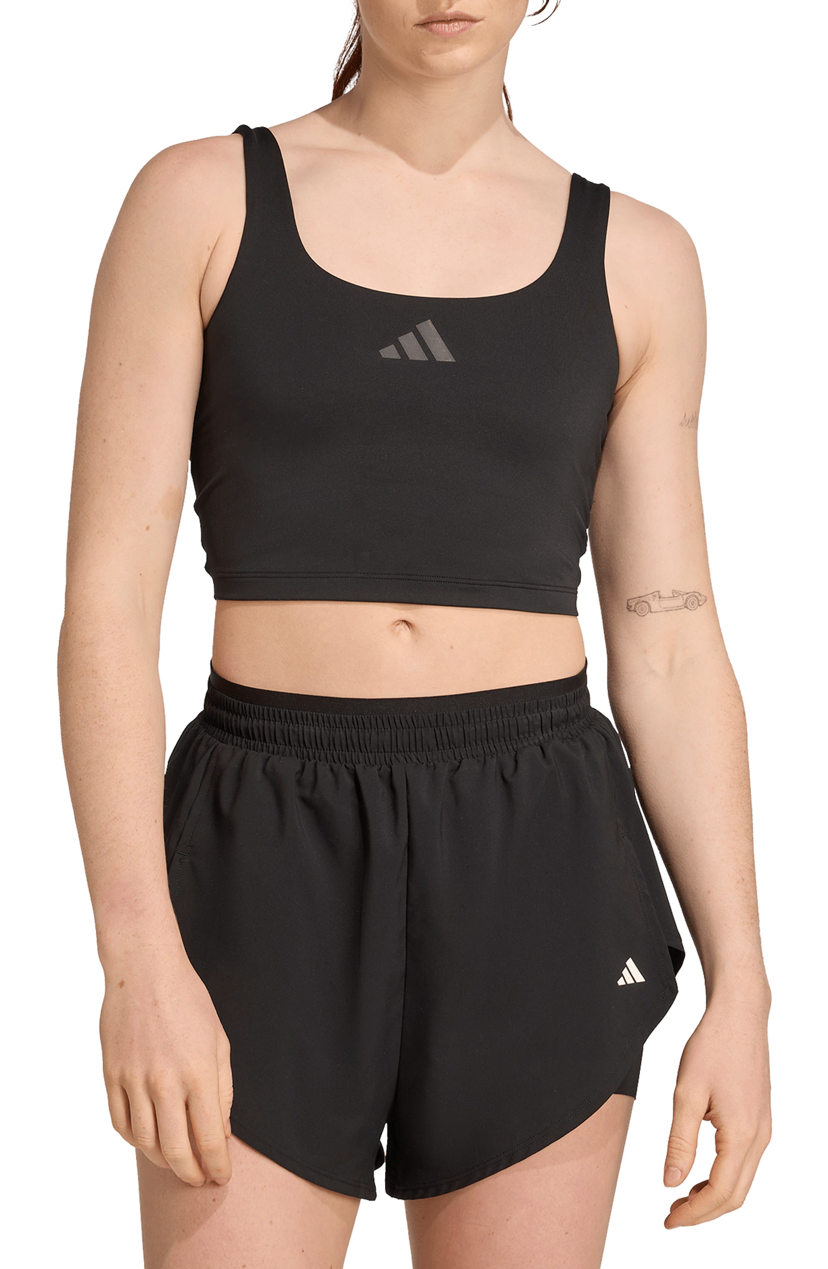 adidas Optime Climacool Longline Sports Bra