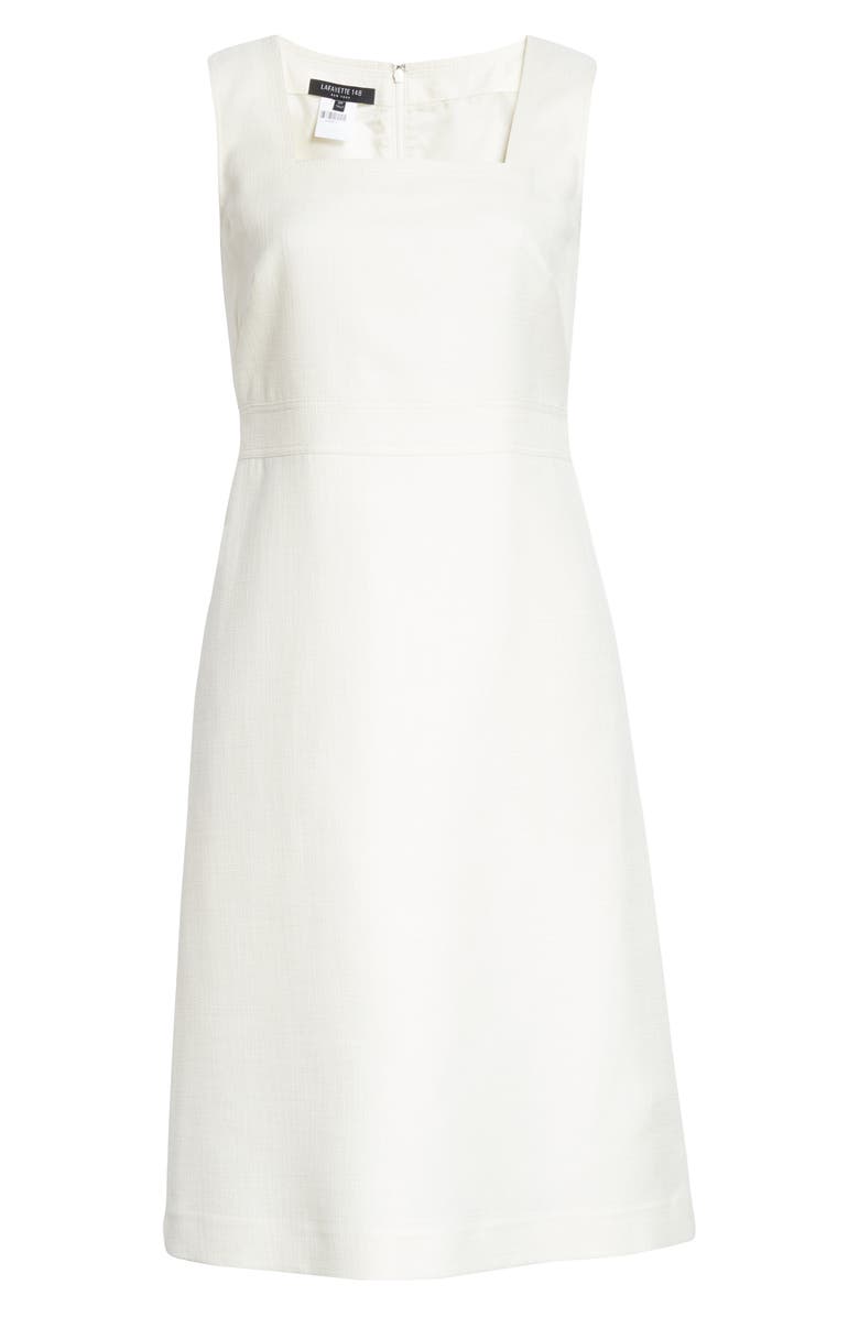 Lafayette 148 New York Spencer Cotton, Wool & Silk Dress, Alternate, color, 