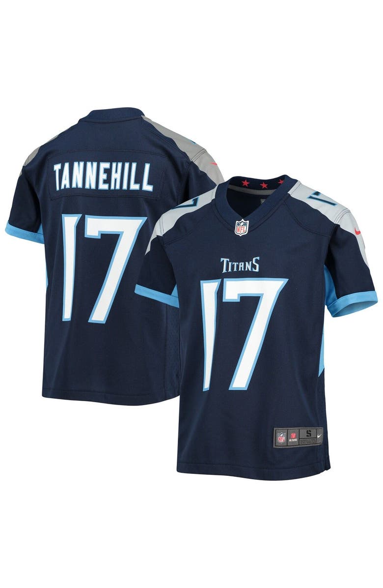 Nike Youth Nike Ryan Tannehill Navy Tennessee Titans Game Jersey, Main, color, 