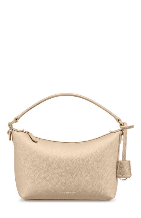 Small Leather Soft Hobo