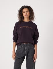 Hush Disco Embroidery Sweatshirt
