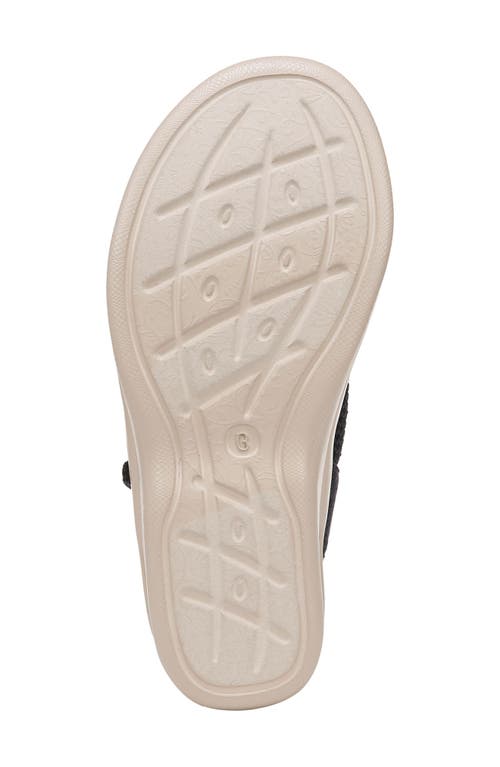 Bzees Starlet Embellished Slingback Sandal In Navy Knit