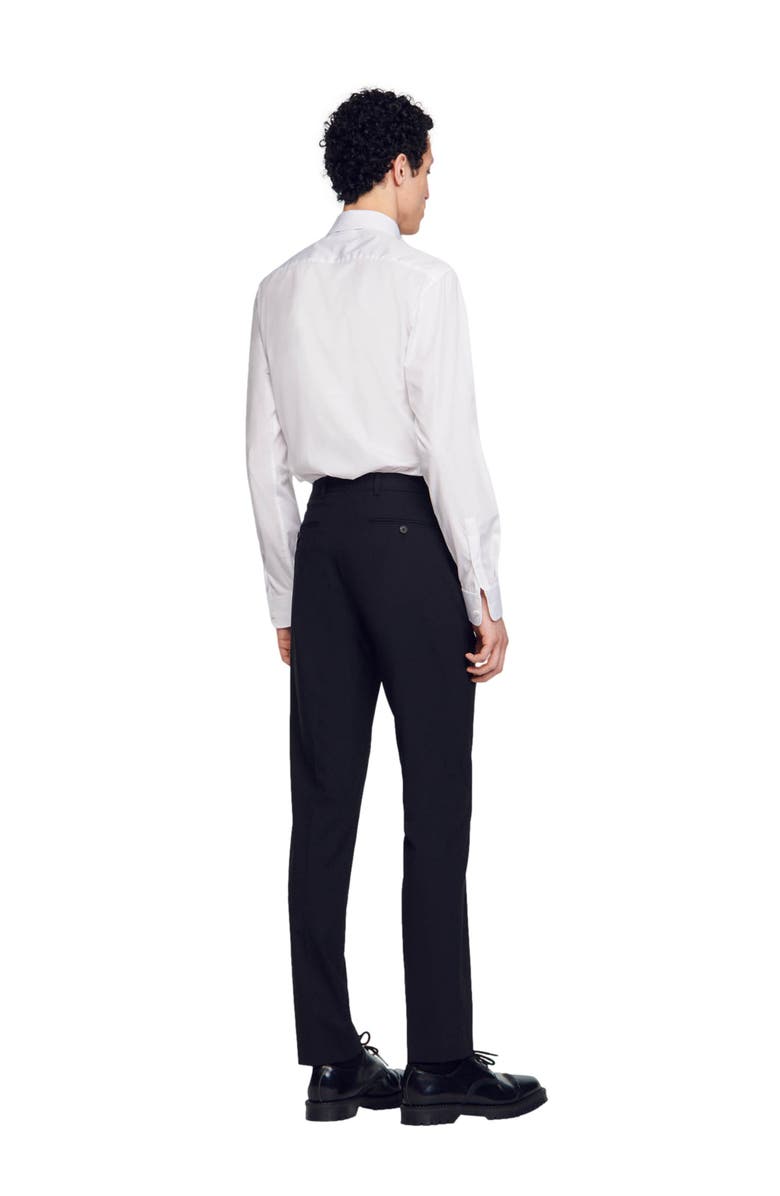 SANDRO Classic suit trousers, Alternate, color, 