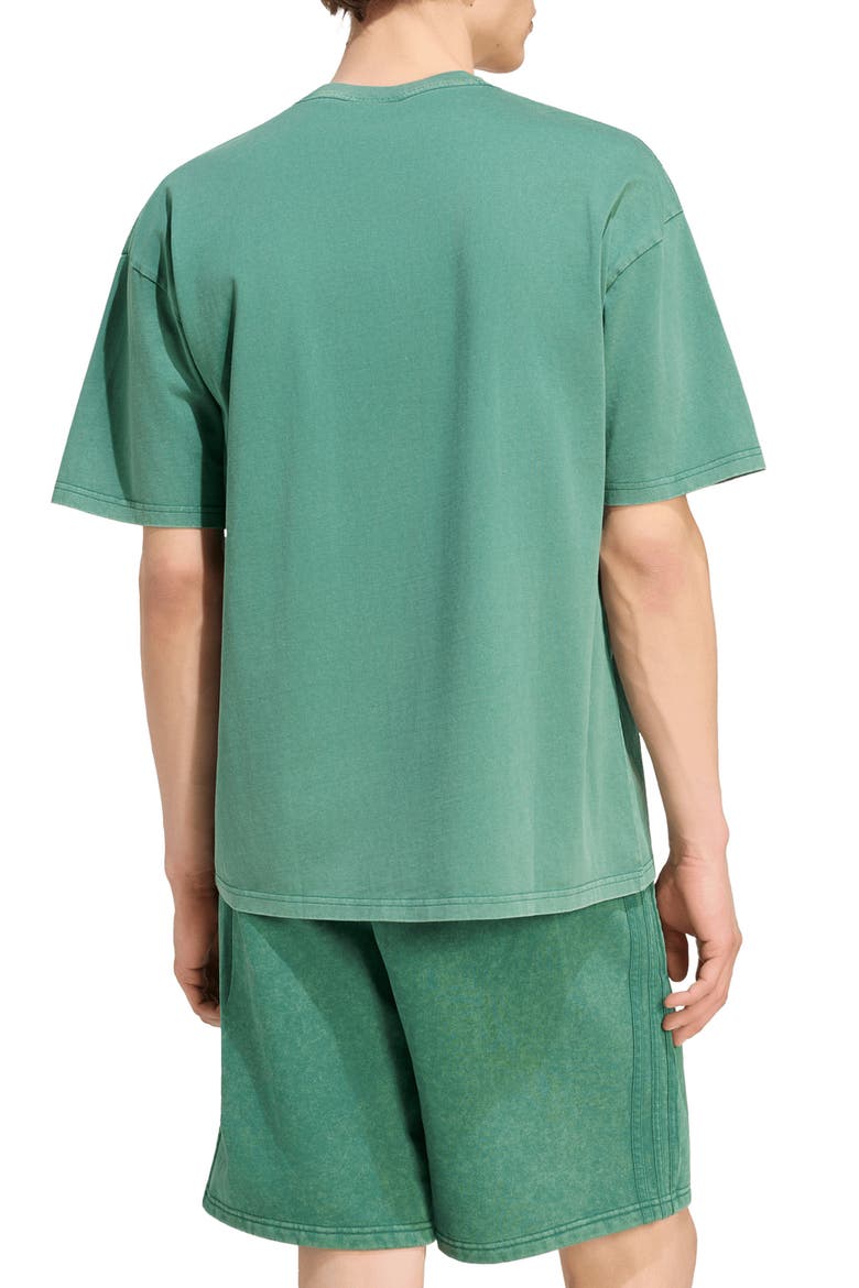Essentials Loose Cotton T-Shirt, Alternate, color, COLLEGIATE GREEN