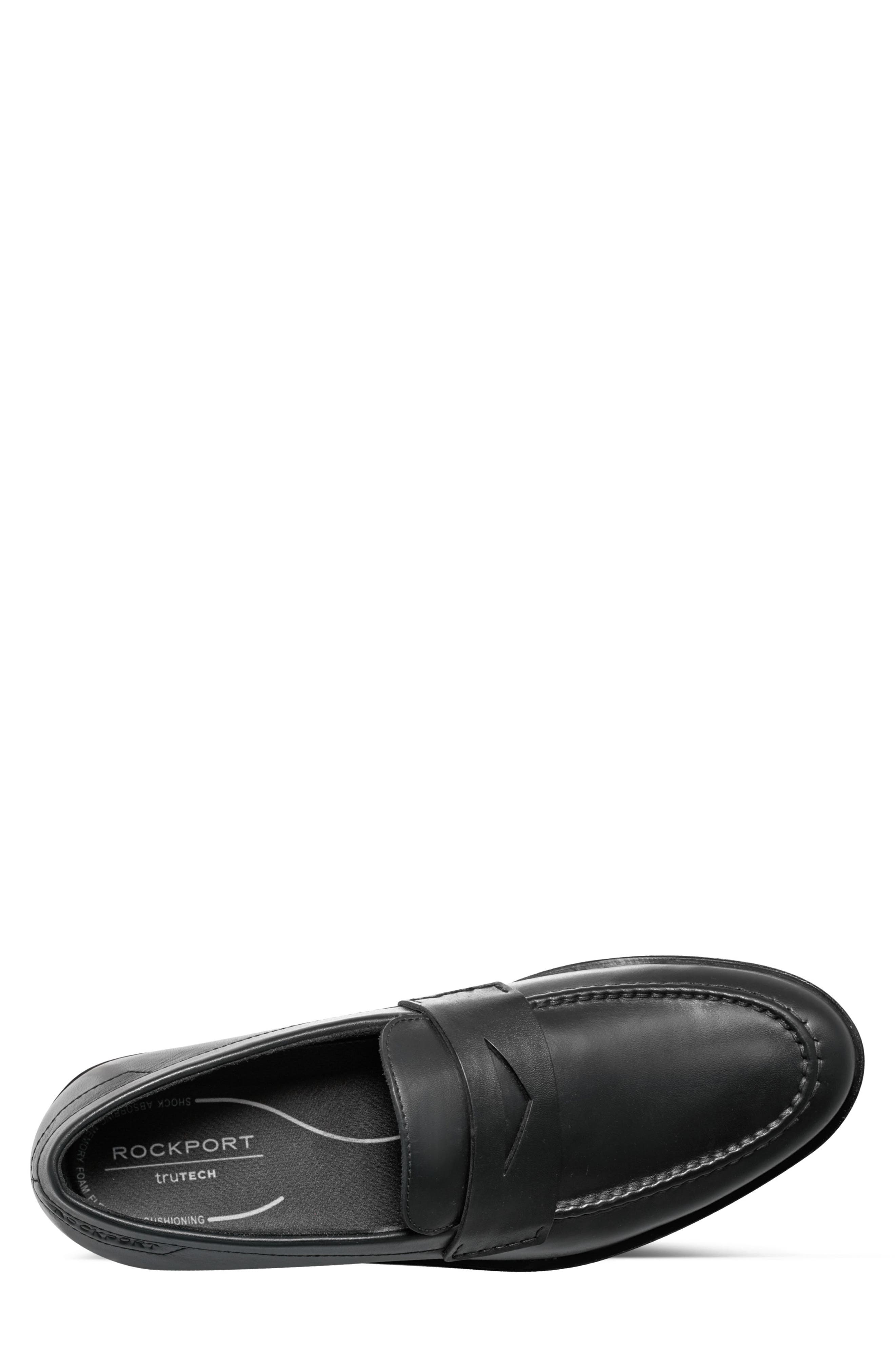 Rockport Sutton Penny Loafer, Alternate, color, Black