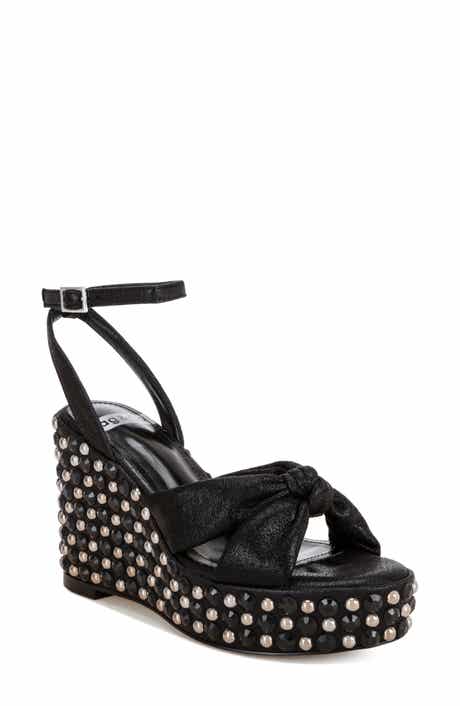 Moondot Wedge Sandal