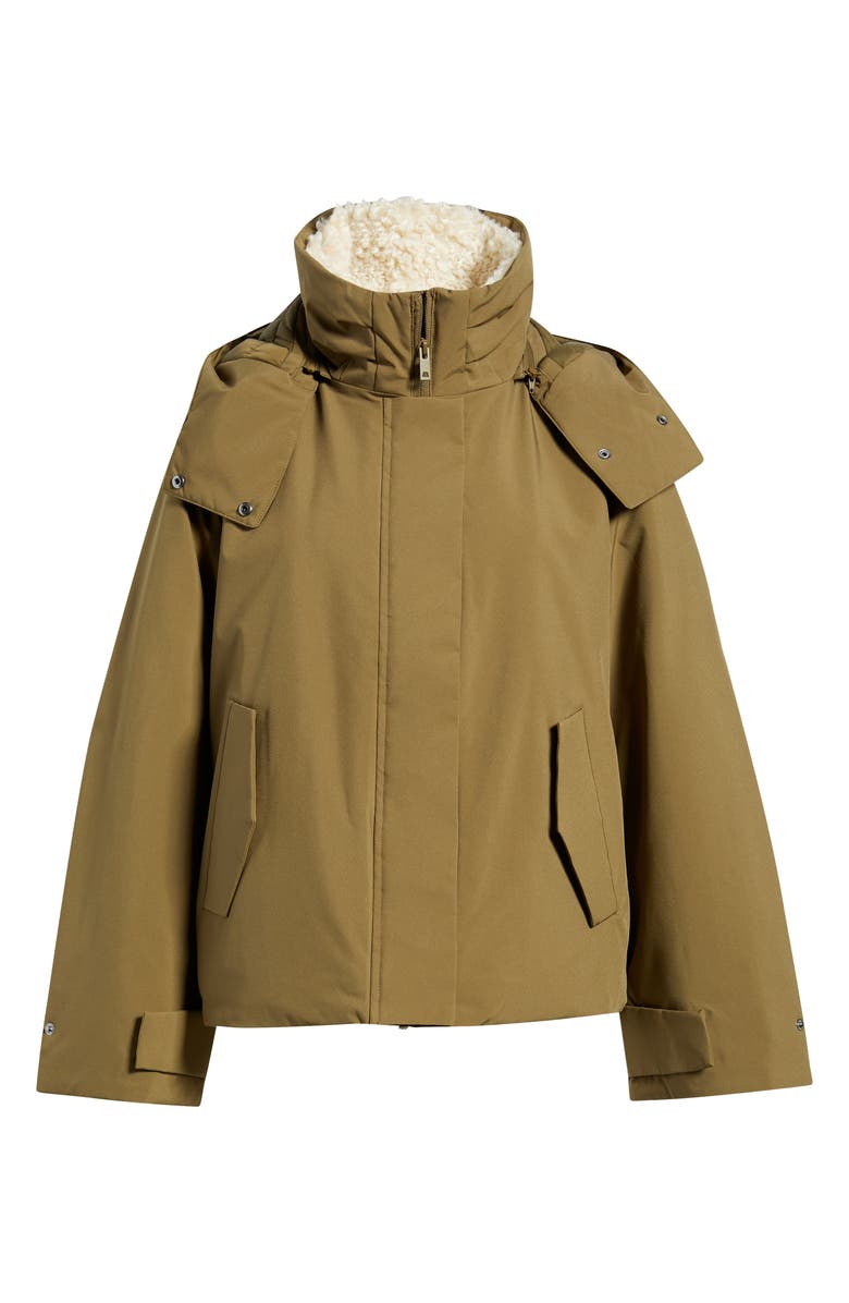 Brooklyn Industries Insulated Jacket with Removable Hood, Main, color, Dusky Green