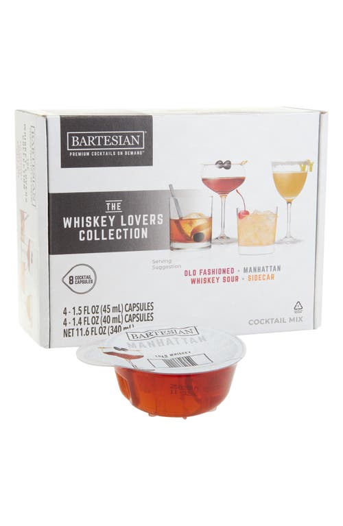 Bartesian Whiskey Lovers Collection 8-pack Cocktail Capsules In Multi