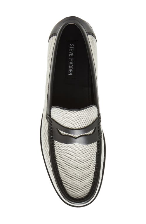 Steve Madden Castille Two-tone Penny Loafer In Multi