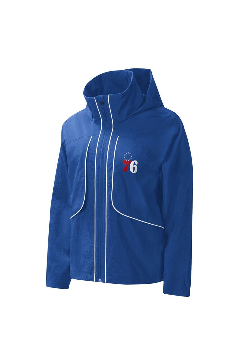 Women's G-III 4Her by Carl Banks Royal Philadelphia 76ers Last Shot Full-Zip Hoodie, Alternate, color, Royal