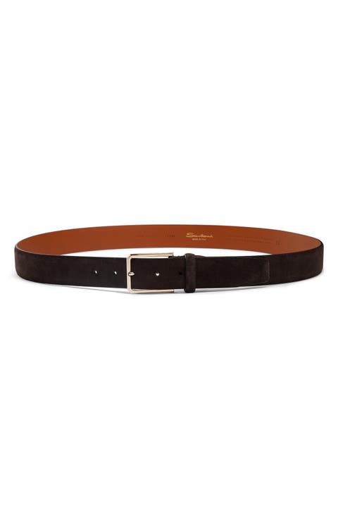 Suede Leather Belt