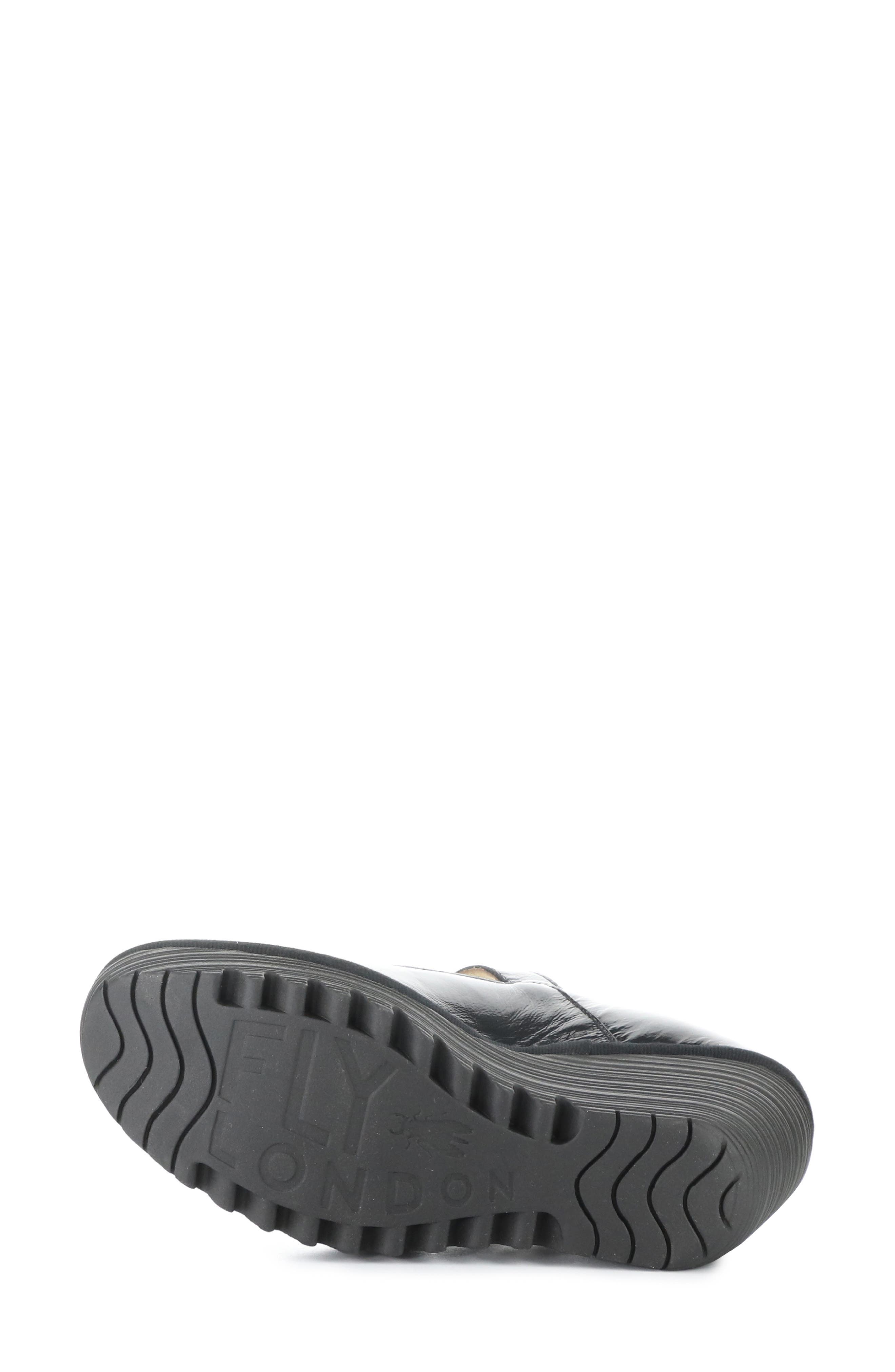 Fly London Yald Wedge Mary Jane Pump, Alternate, color, 003 Black