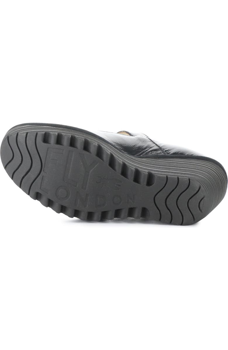 Fly London Yald Wedge Mary Jane Pump, Alternate, color, 003 Black