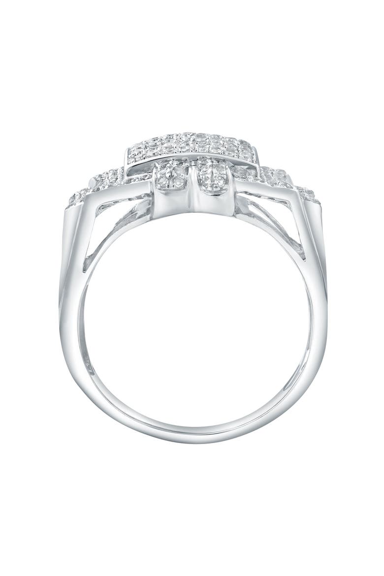 Prestige  0.90 Cts Natural Diamond 14K Gold Ring, Alternate, color, 14K White Gold