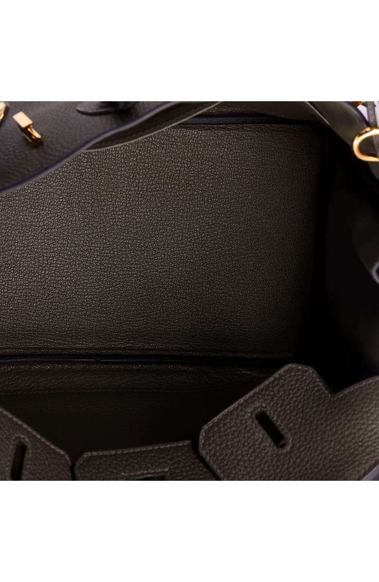 Pre-Owned Hermes Birkin Handbag Green Togo with Gold Hardware 25, Alternate, color,