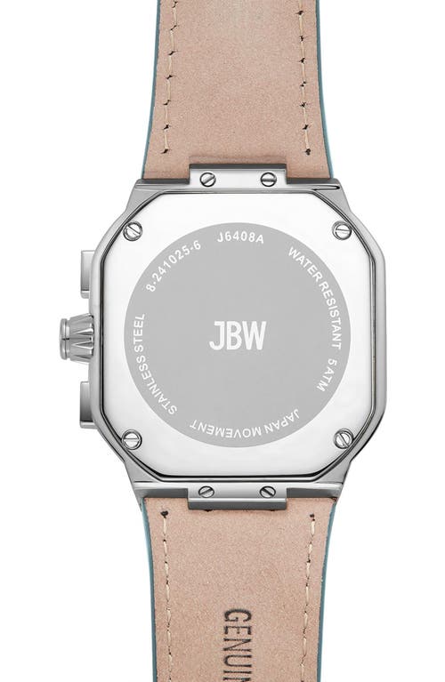 Jbw Men's Orion Diamond Watch In Stainless Steel/blue