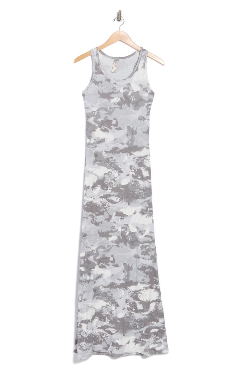 GO COUTURE Maxi Tank Dress, Alternate, color, Charcoal