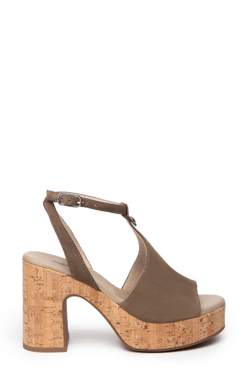 Nerogiardini Suede Ankle-strap Platform Sandals