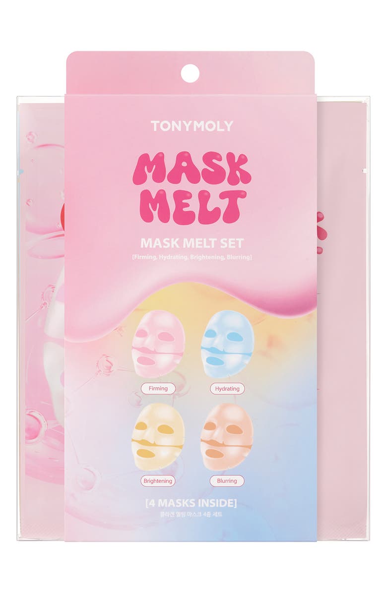 TONYMOLY Mask Melt 4-Piece Set, Alternate, color, Pink