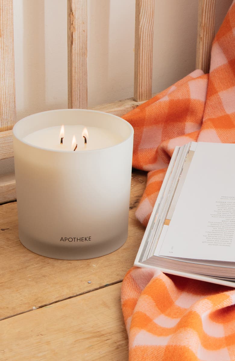 APOTHEKE Magnolia Bouquet Three-Wick Scented Candle, Alternate, color, Magnolia Bouquet