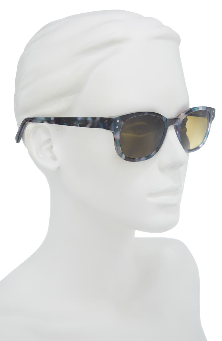 eyebobs Biff 52mm Square Reading Glasses, Alternate, color, Blueberry Tort / Brown