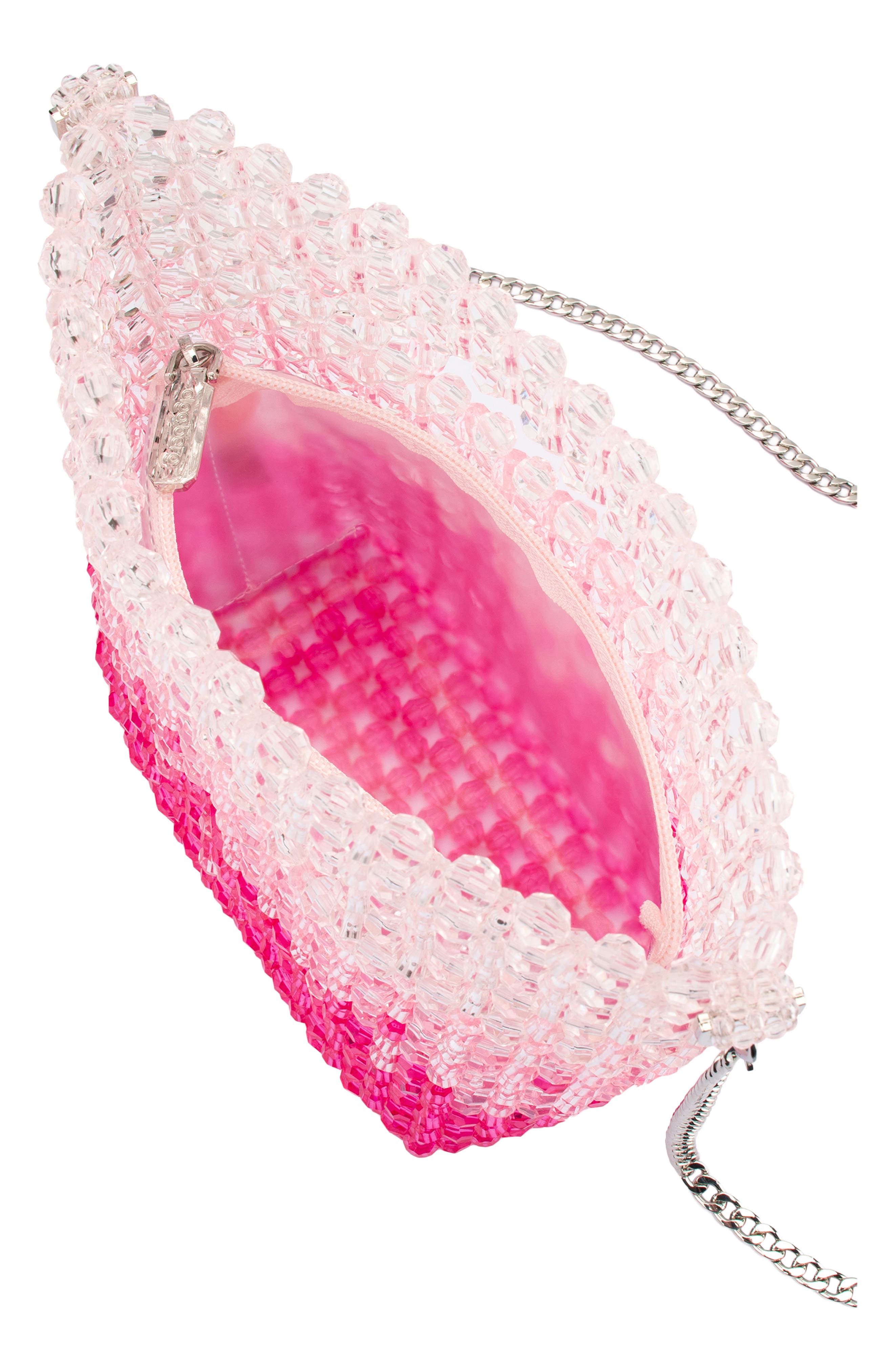Tilda Faux Pearl Grab Bag, Alternate, color, PINK
