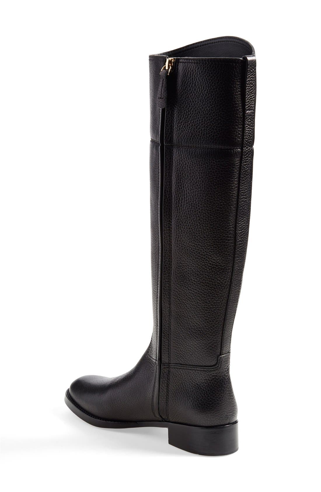 'Junction' Riding Boot, Alternate, color, Z/DNUBLACK