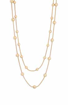 Leith Ball Station Layered Necklace