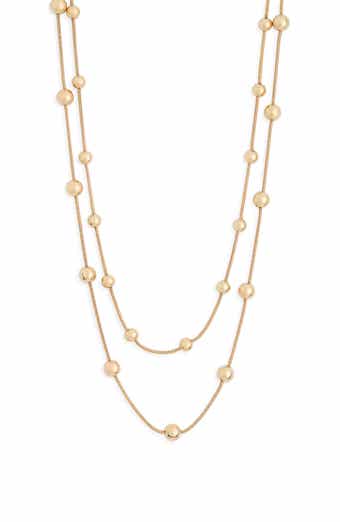 Ball Station Layered Necklace