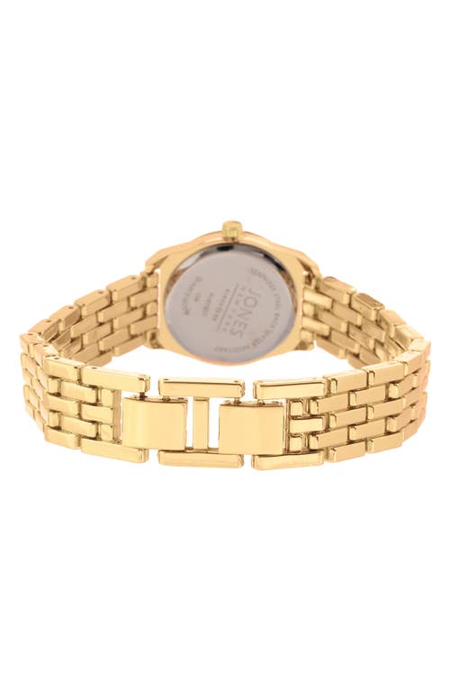 Jones New York Mother-of-pearl Dial Bracelet Watch & Stackable Bracelet Set, 26mm X 32mm In Gold