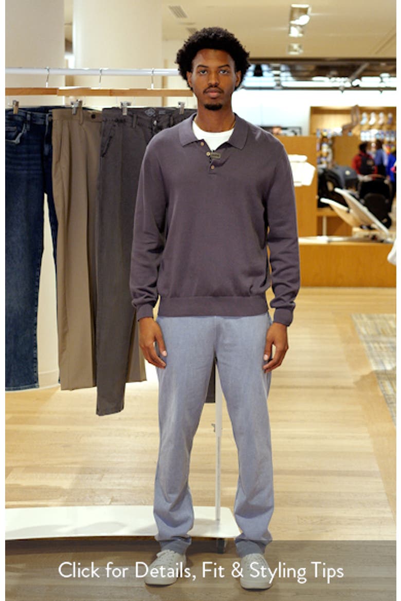 Feather Organic Cotton Polo Sweater video
