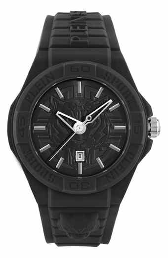 New Fearless Silicon Strap Watch, 46mm