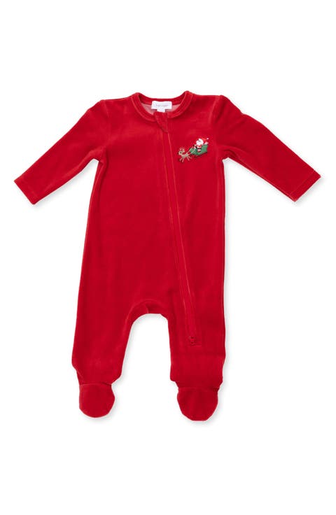First Christmas Santa One-Piece Pajamas