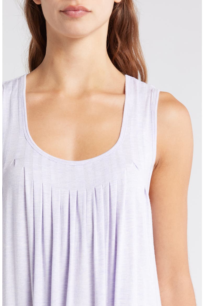 Kate Pleated Stretch Modal Nightgown, Alternate, color, ORCHID