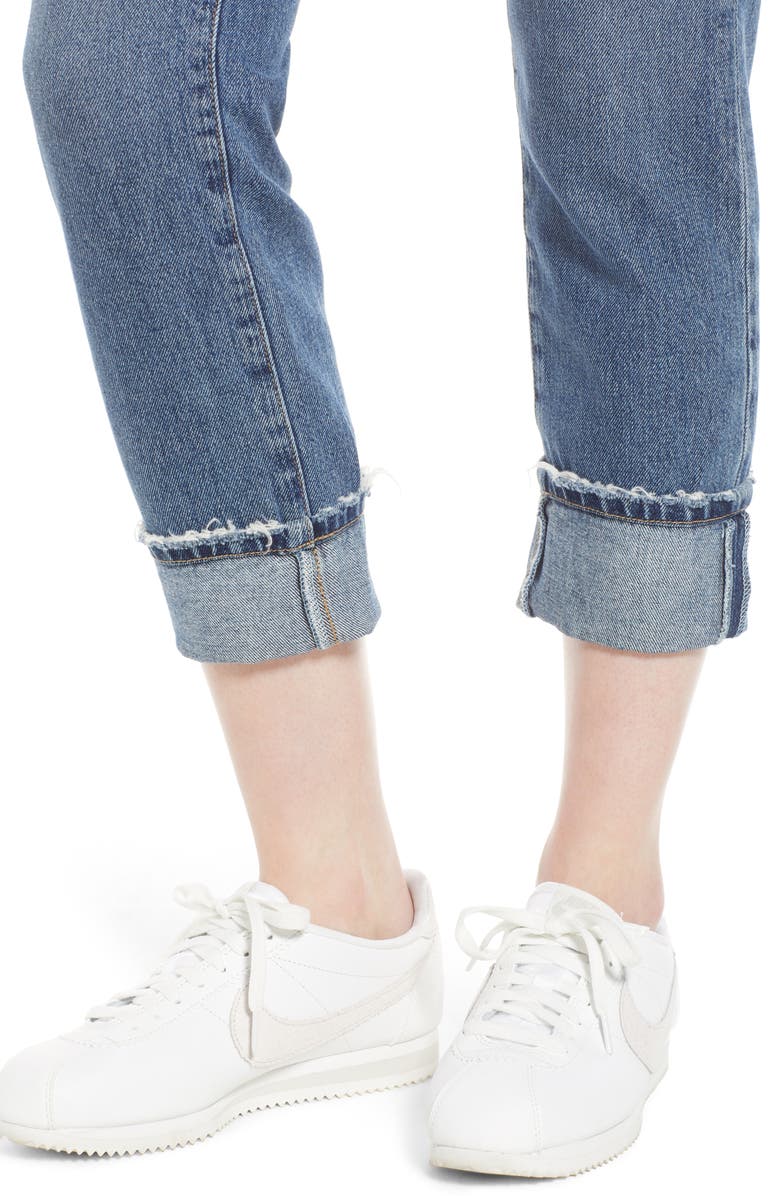 Current/Elliott The Fling Cuff Boyfriend Jeans, Alternate, color,