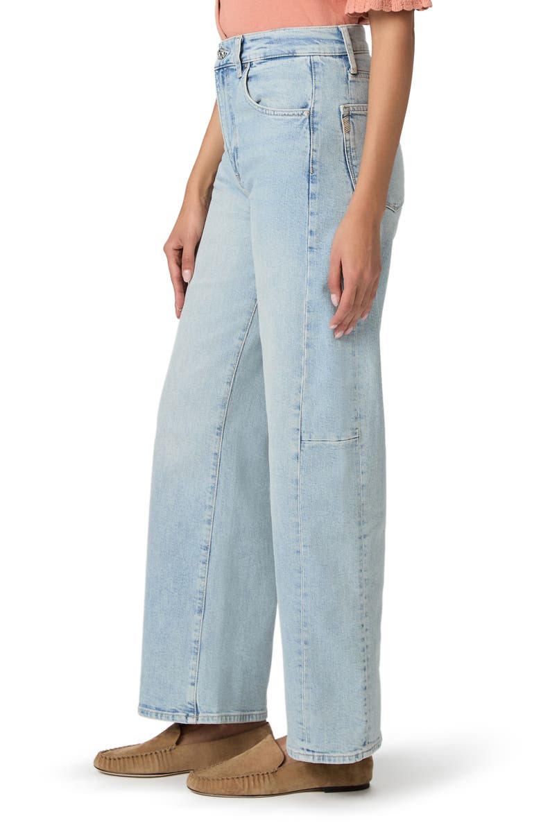 PAIGE Arellia High Waist Skimmer Barrel Jeans, Alternate, color, Mar Vista