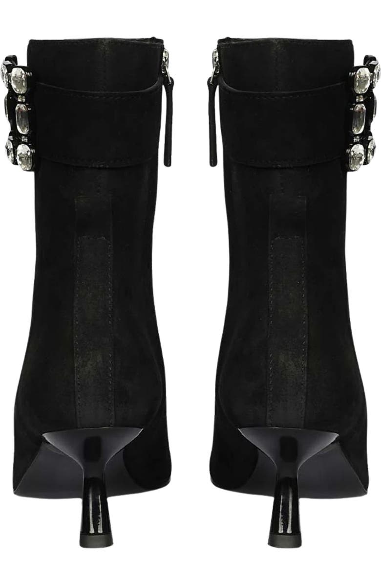 SAINT G Eishi Pointed Toe Bootie, Alternate, color, Black