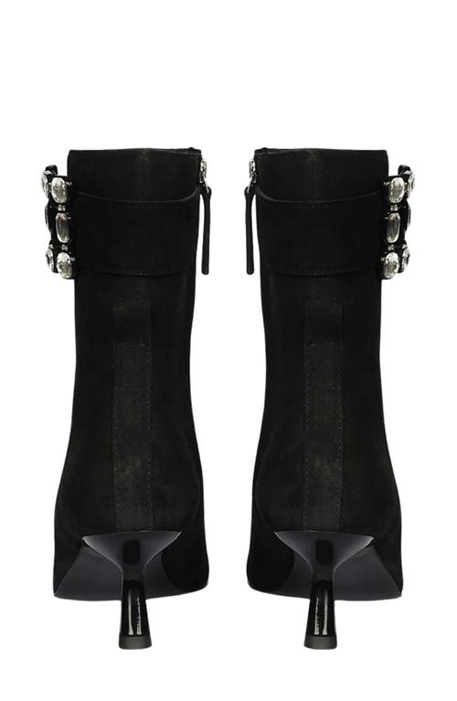Saint G Eishi Pointed Toe Bootie In Black