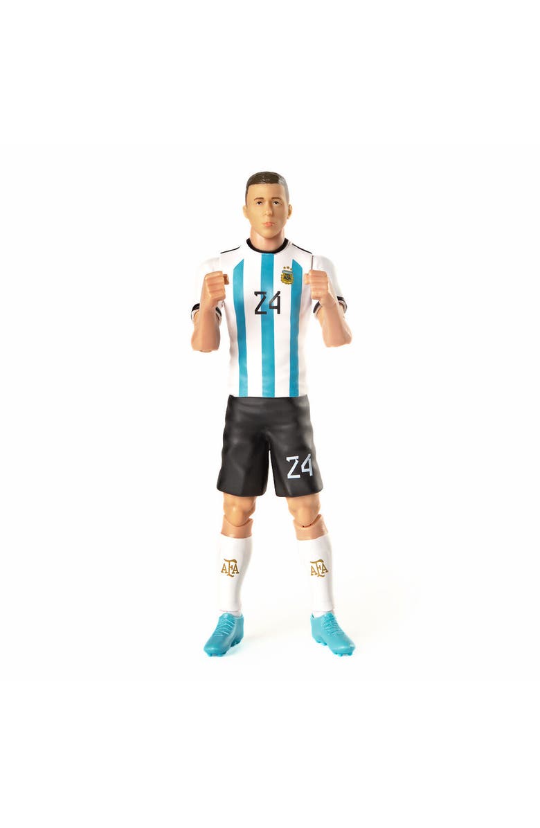Banbo Toys SOCKERS Argentina AFA Enzo Fernandez 8" Collectible Soccer Action Figure, Alternate, color, Blue