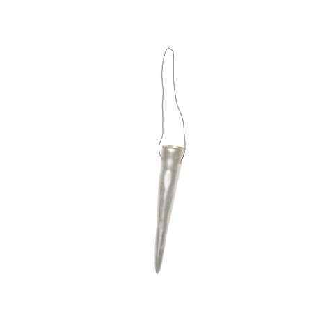 Sterling Glass Icicle Ornament