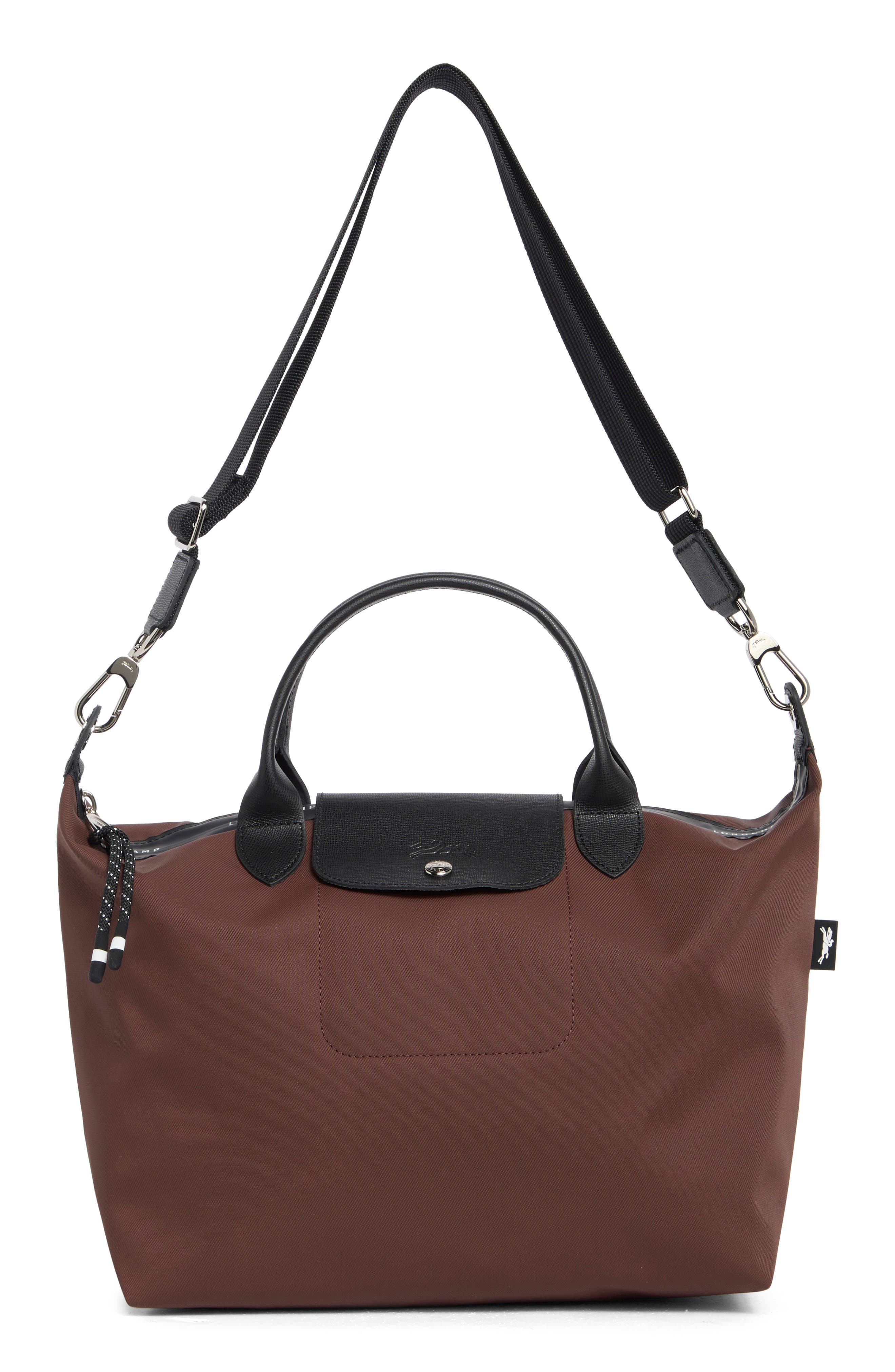 Le Pliage Energy Canvas Handbag, Main, color, COCOA