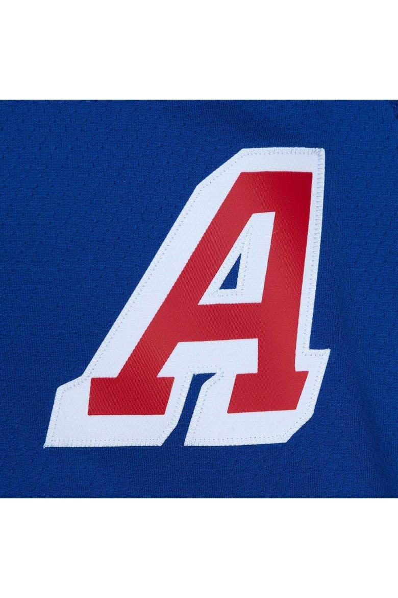 Men's Mitchell & Ness Brian Leetch Blue New York Rangers Alternate Captain Patch 1993/94 Blue Line Player Jersey, Alternate, color, Blue