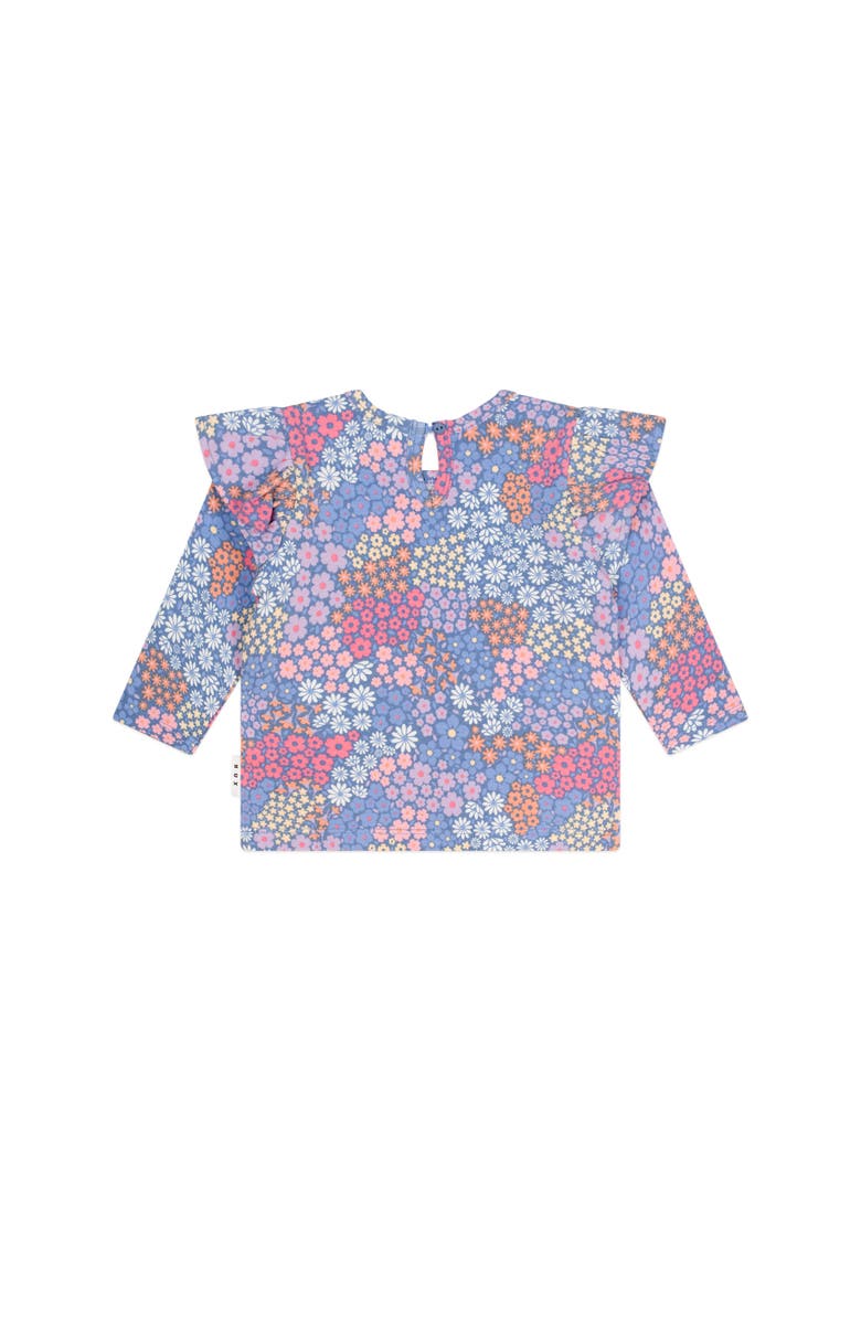 Huxbaby Floral Bloom Frill Top, Alternate, color, Multi